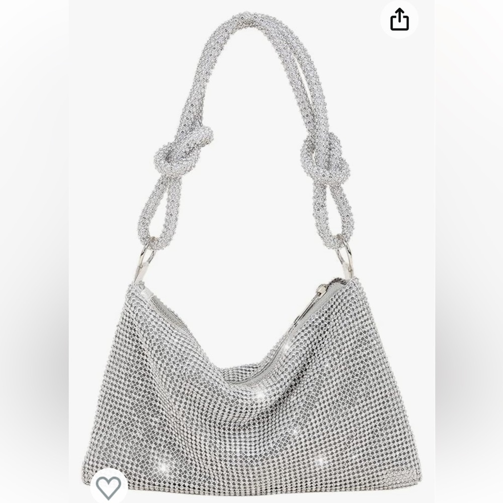 Silver Sparkle Bag